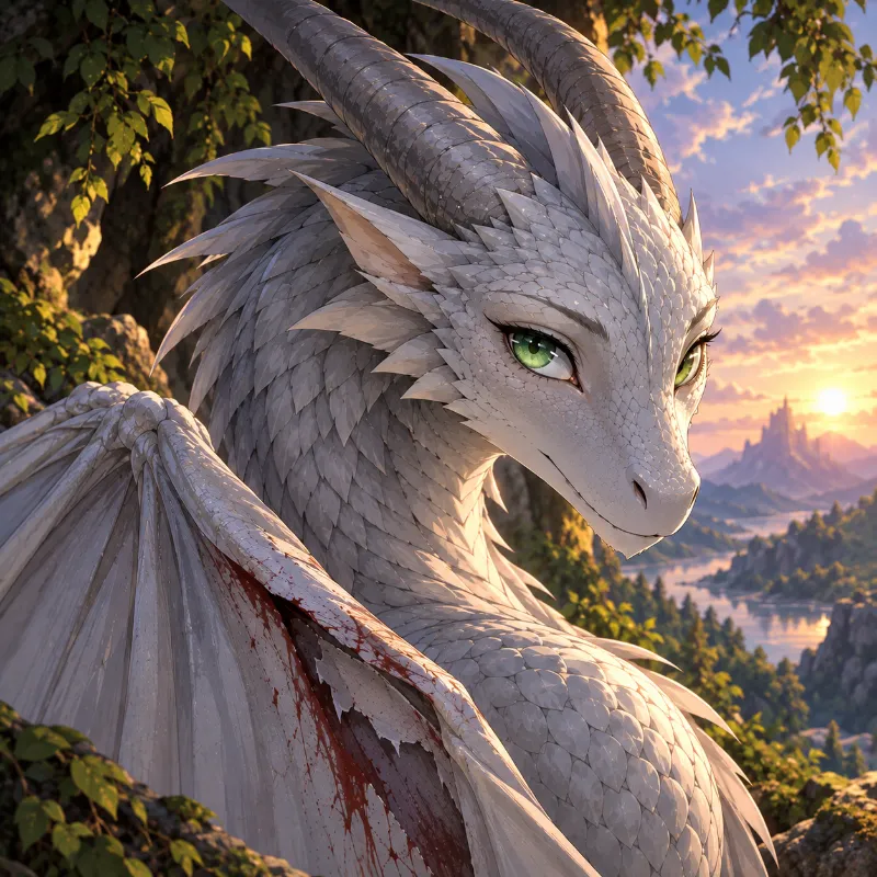 Eni | The Injured Dragoness
