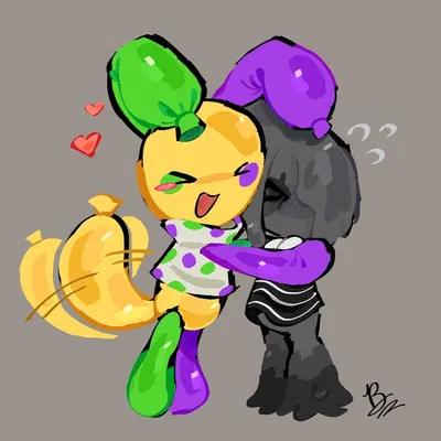 Looey Hellium and Blot Inkwell