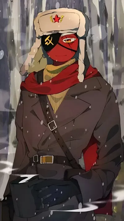 ──★  ̇🥃 ̟ !! Soviet (USSR) || countryhumans/ch ⸝⸝ ੭