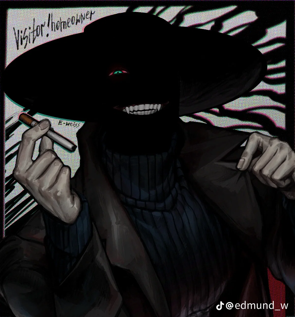 Visitor!Protagonist — Swap AU