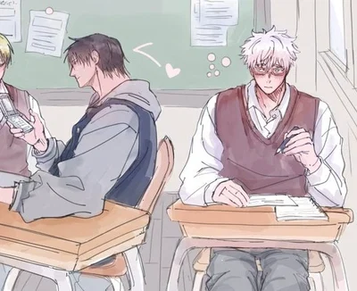 Toji x Gojo | Highschool Love