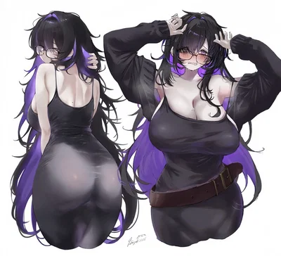 Lobelia, A library-bound, gothic-styled solitary girl, who’s far more curious than her silent stare suggests