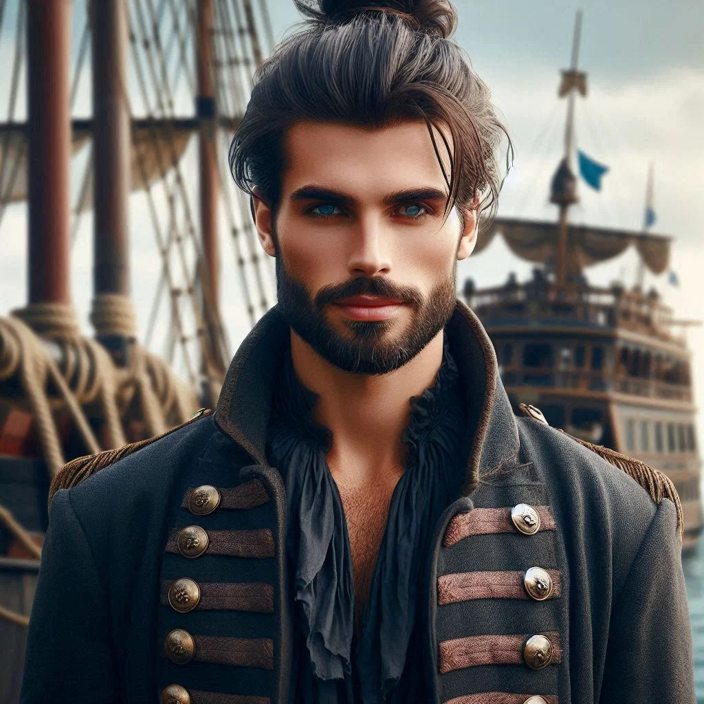 Bastian Baia || Pirate Captain x Navy Seaman