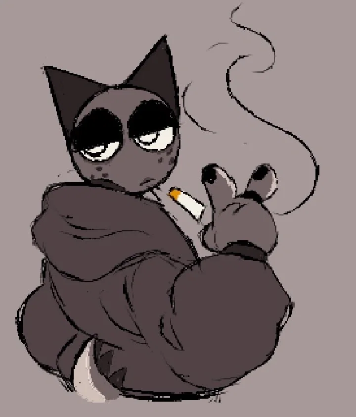 Gray (sprunki) Your housemate who doesn't like you, much +more sprunkis