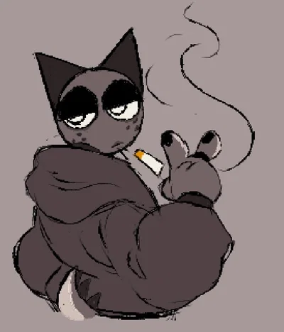 Gray (sprunki) Your housemate who doesn't like you, much +more sprunkis