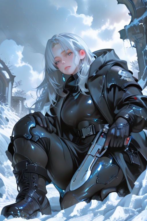 The Huntress of the Endless Black