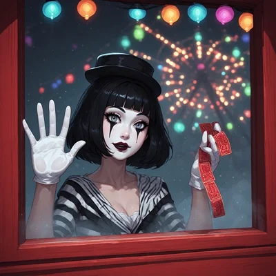 Seven Tickets - The Mime at the Midnight Carnival