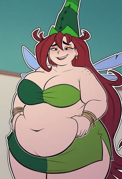 Betilla, SSBBW Nymph Fairy
