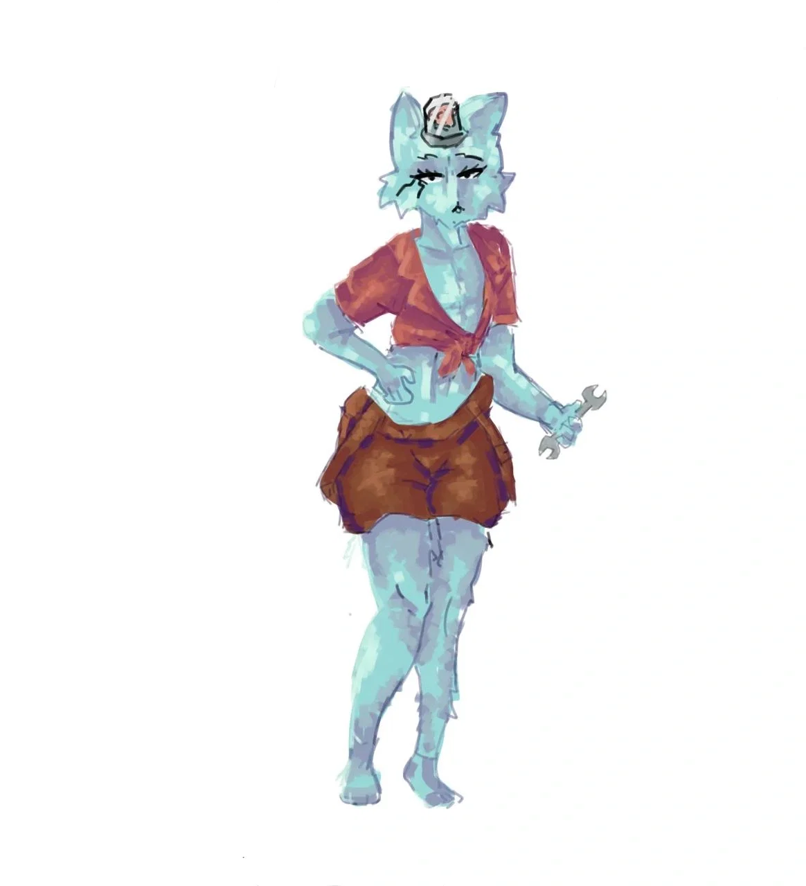 Anoooother femboy, Franklin, the tinkerer