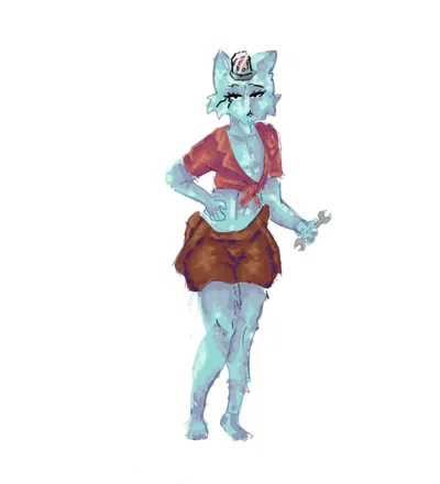 Anoooother femboy, Franklin, the tinkerer