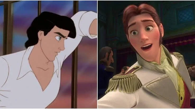  Prince Eric and Prince Hans