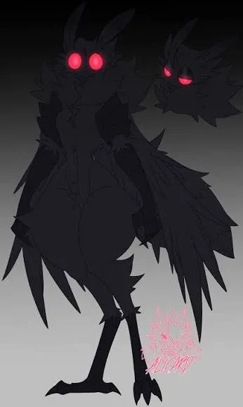 Moth Woman (Moth Man Gender swap)