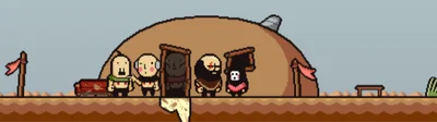 Friend or foe | Brad, Cheeks, Sticky, Rick and Buddy