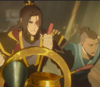 Sokka and Firelord Zuko