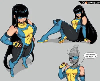 Long Haired Femvincible
