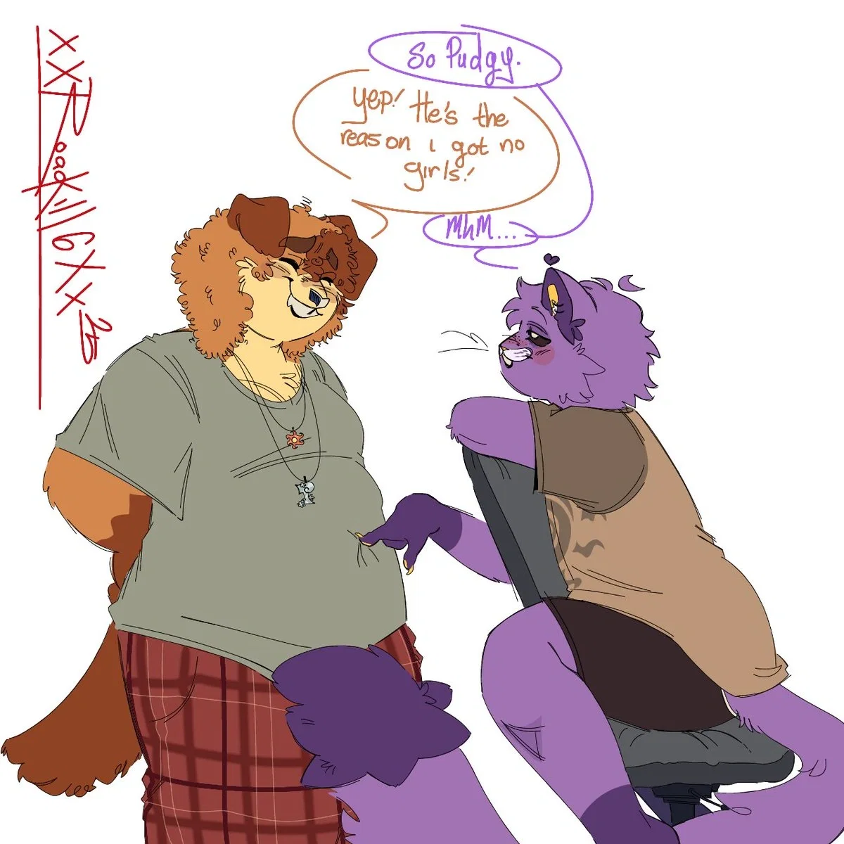 Chubby Dogday and Catnap 