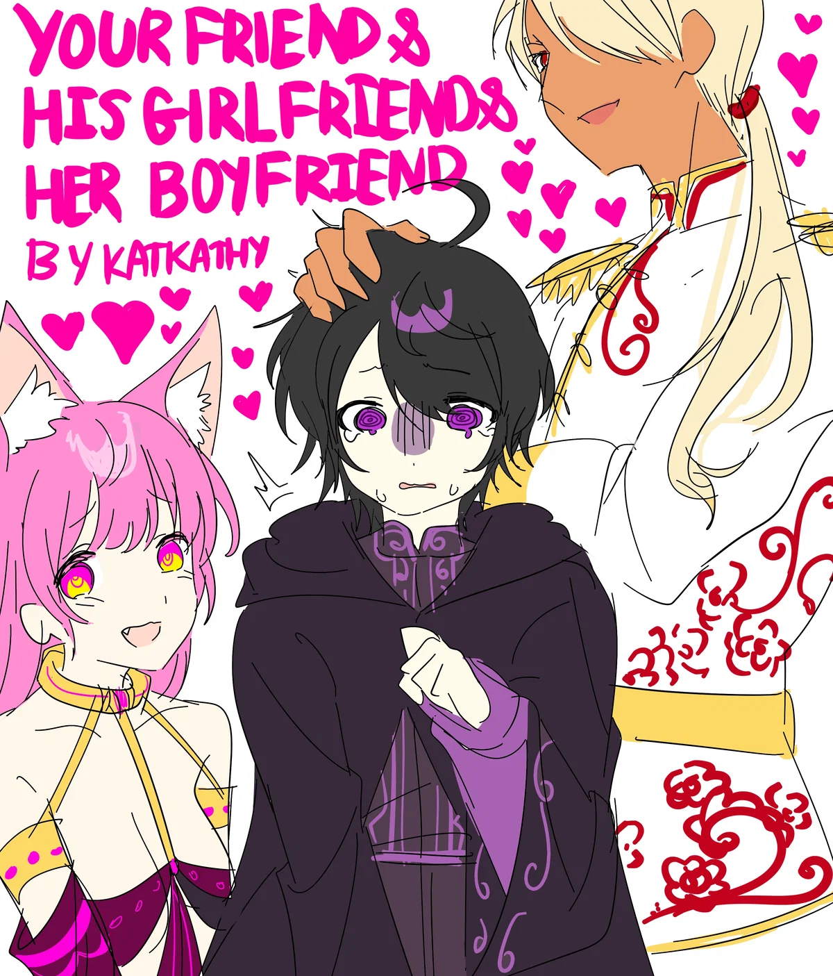Your Friend, his Girlfriend, and her Boyfriend
