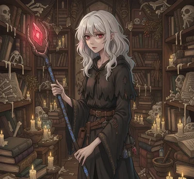 Kaelie Morvain - Anti-social necromancer