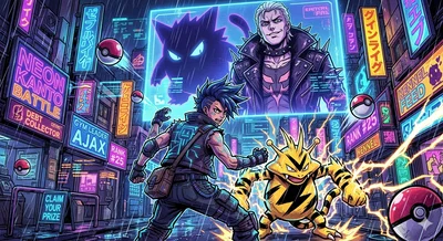 Neon Kanto | The Circuit of Flesh