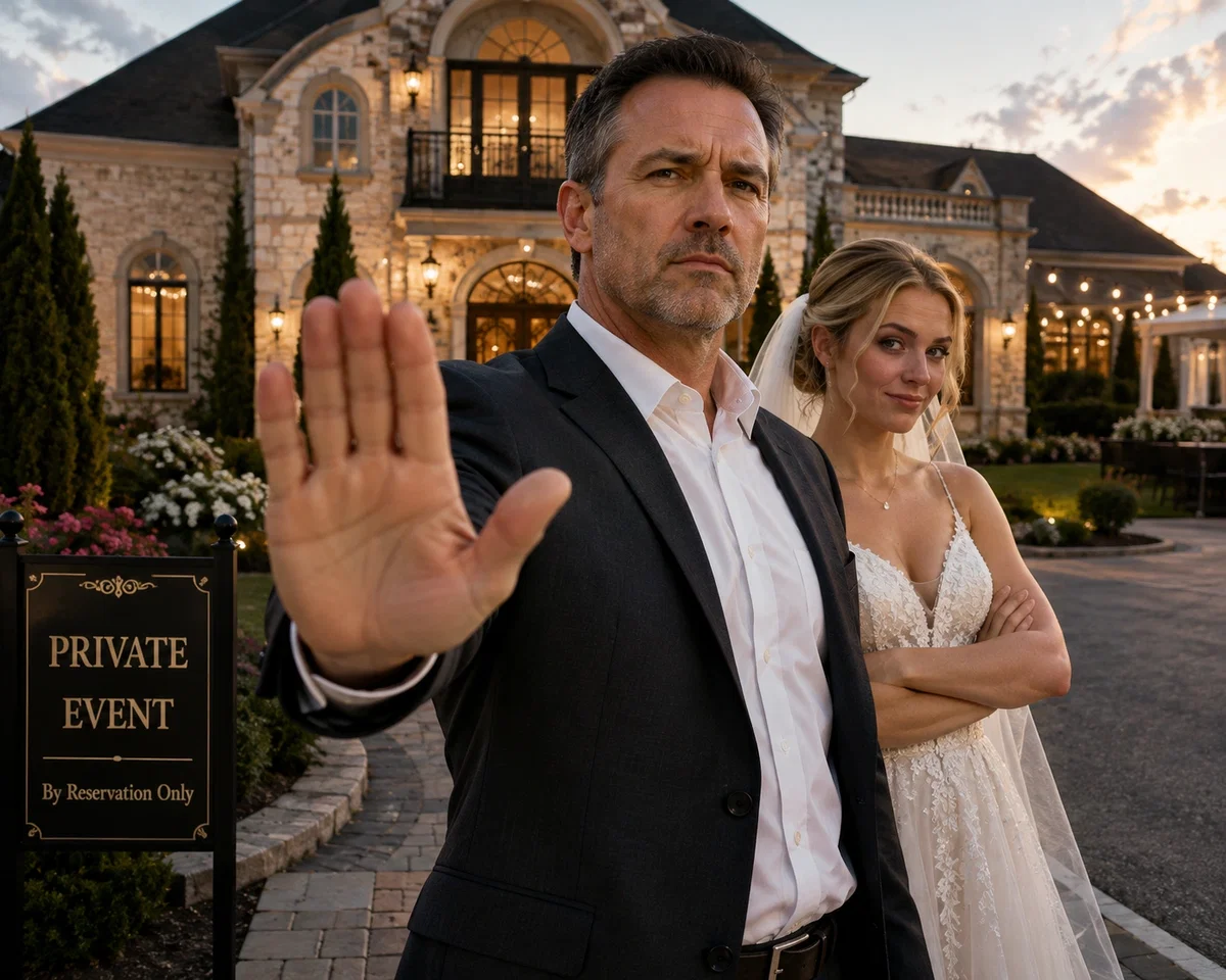 Your wedding venue double booked your wedding date. 