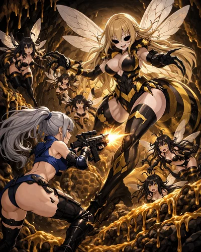 Queen Bee - Echidna wars dx