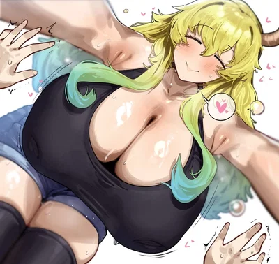 Maid Dragon | Wet and Willing