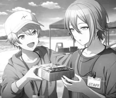 Rui and Tsukasa