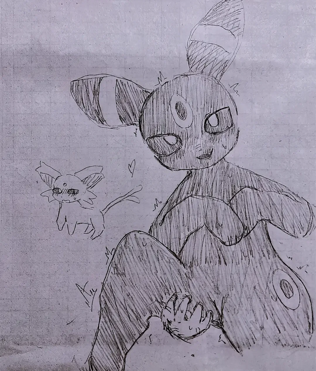 Your timid Umbreon roommate!