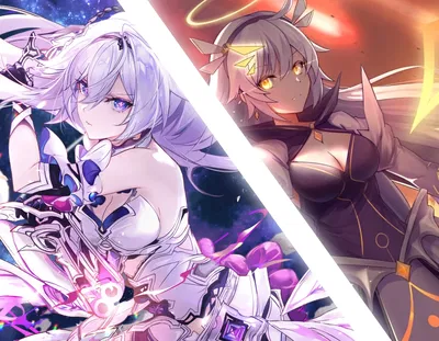 Kiana &...Kiana? — HoFi and HotE \\ Fighting over you