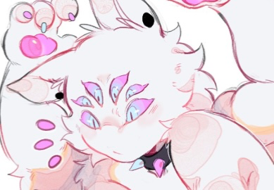 Katty, bloodthirsty spider who’s given you the option as her comfort companion 