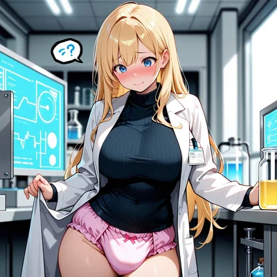 Nerd-Susukuchan RPG, Wissenschaftlerin und Windel-Maid