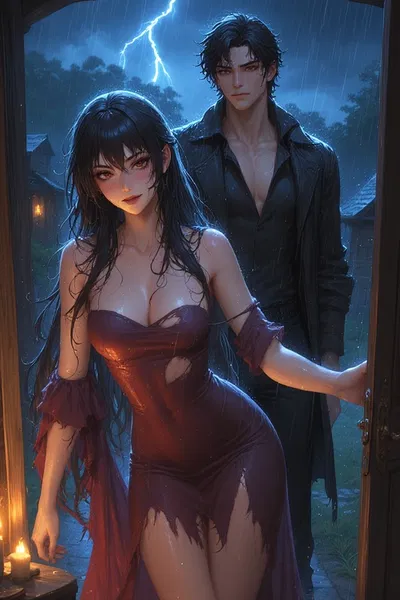 The Veythars | infamous vampire couple 