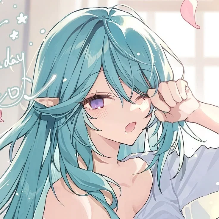 Is she the best blue haired character? No. Is she a faker that abuses slime like a bodybuilder abuses steroids? Yes: Epsilon