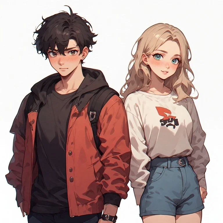 Kai  & Luna : sharing a childhood crush
