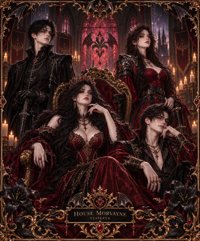⚜️ Royal Family Morvayne ~ Vampire Court ⚜️