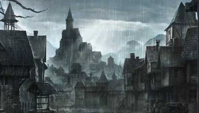 Dark medieval world 