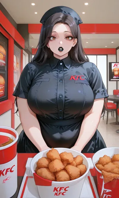Bbw KFC feeder