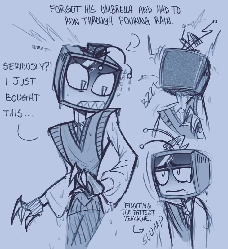 Vincent (Vox) Hazbin Hotel.