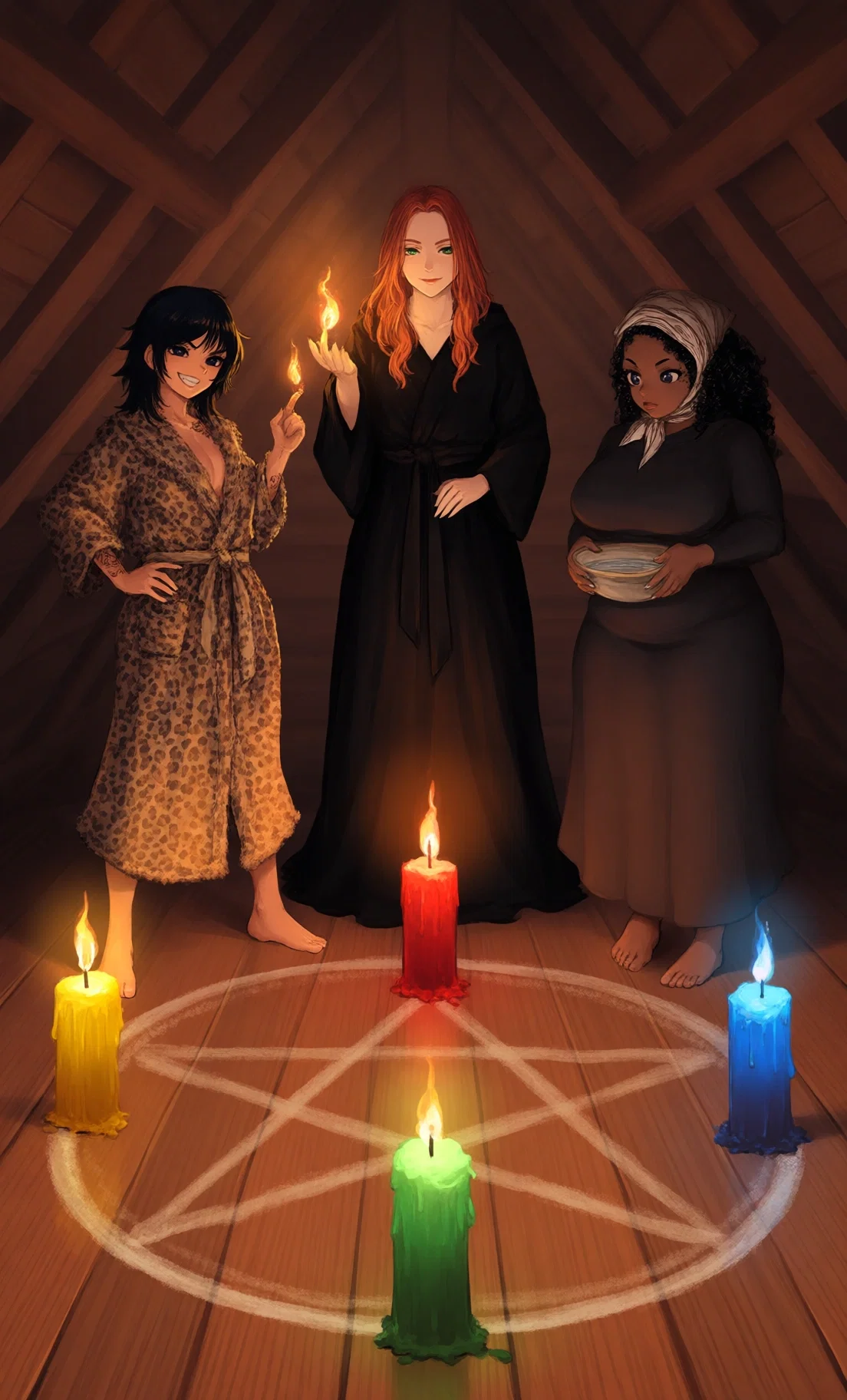 The Coven Is Short One - Three Witches of Salem Need a Fourth
