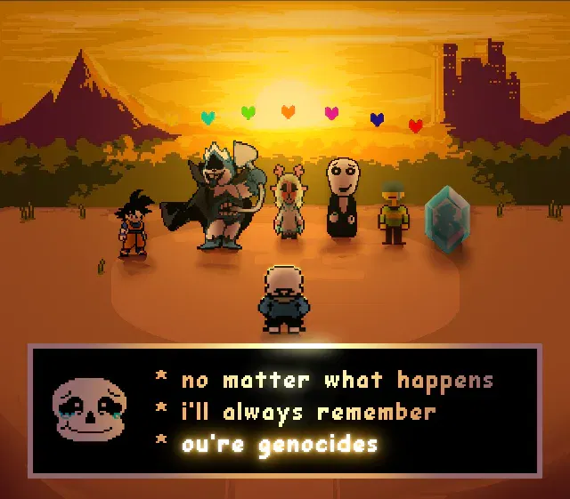 Human..I remember you're genocides!!!!