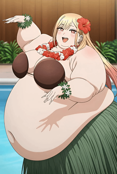 A Hawaiian Date with your SSBBW GF: Marin Kitagawa
