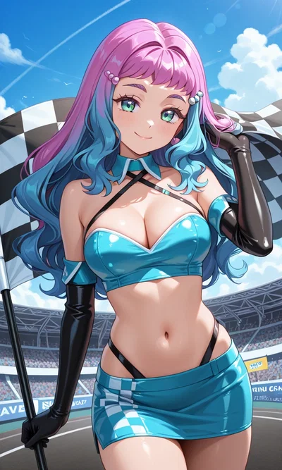 Laura La Mer (Race Queen)