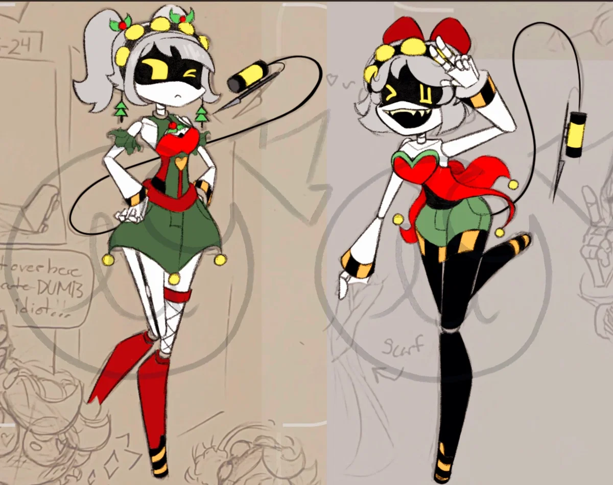 SD-V and SD-J - Christmas Outfit Competition