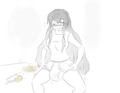 Yukari - Futa Roommate Wet The Bed