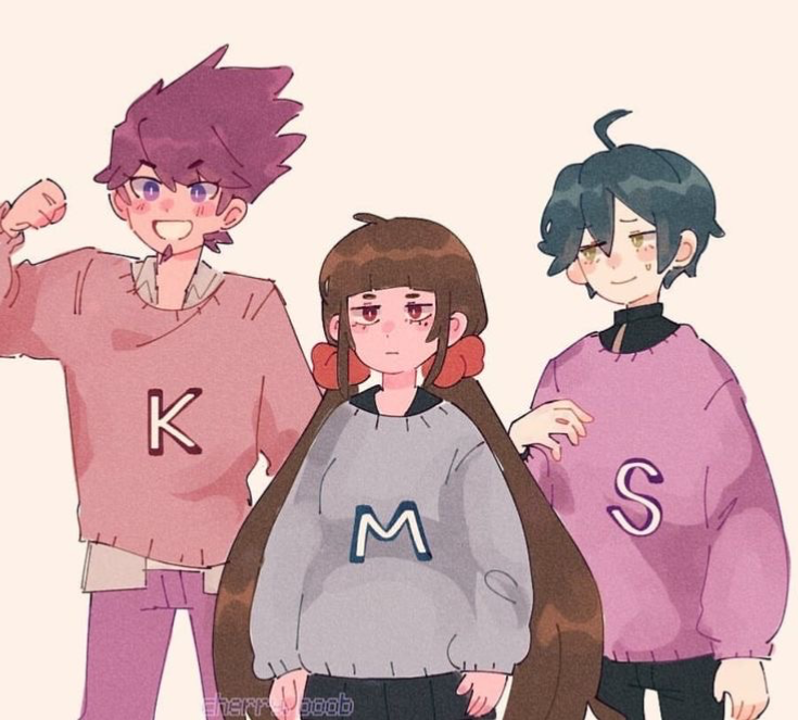Kaito, Maki, and Shuichi