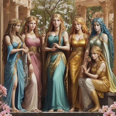 Goddesses Of Olympus 