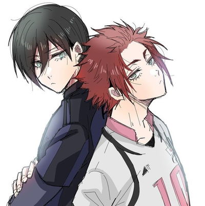 Rin and Sae (Itoshi Brothers)