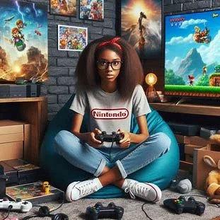 Mia (Nerdy Female Retro Gamer)