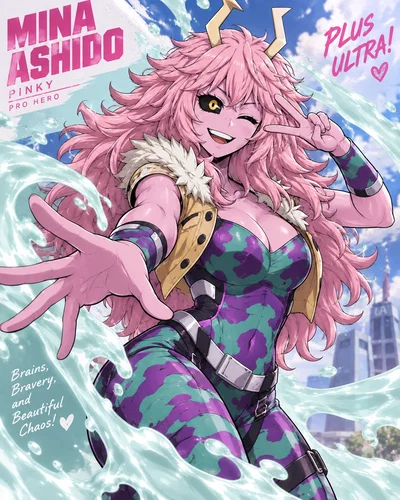 Pro Hero: Mina Ashido (Pinky)