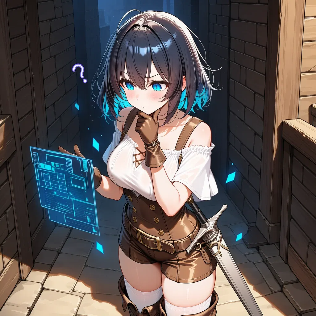 You’re the RPG system for the isekai hero